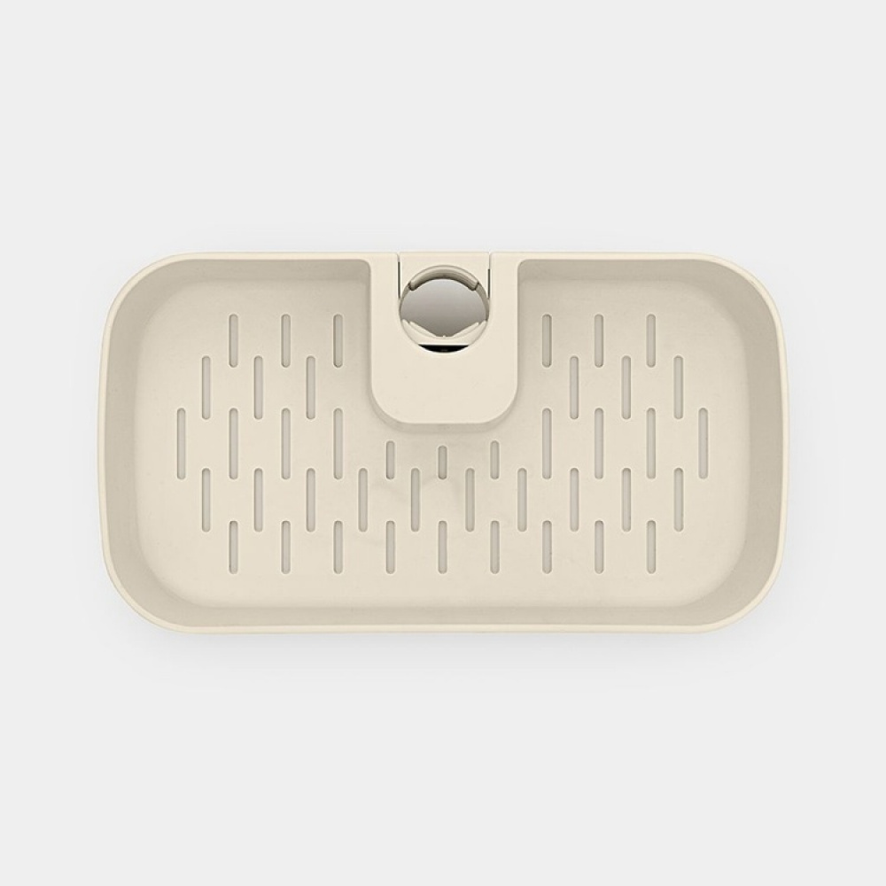 Shower Caddy, RENEW, 24,4 x 13,3 x H 7,5 cm , Brabantia, Soft Beige in the group Storage / Bathroom storage / Bath and shower caddies at SmartaSaker.se (41472)