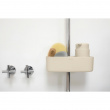 Shower Caddy, RENEW, 24,4 x 13,3 x H 7,5 cm , Brabantia, Soft Beige Shower Caddy, RENEW, 24,4 x 13,3 x H 7,5 cm , Brabantia, Soft Beige