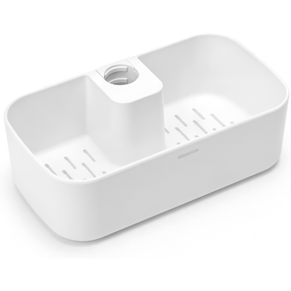 Shower Caddy, RENEW, 24,4 x 13,3 x H7,5 cm , Brabantia, White in the group Storage / Bathroom storage / Bath and shower caddies at SmartaSaker.se (41473)