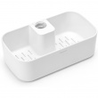 Shower Caddy, RENEW, 24,4 x 13,3 x H7,5 cm , Brabantia, White Shower Caddy, RENEW, 24,4 x 13,3 x H7,5 cm , Brabantia, White