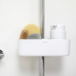 Shower Caddy, RENEW, 24,4 x 13,3 x H7,5 cm , Brabantia, White Shower Caddy, RENEW, 24,4 x 13,3 x H7,5 cm , Brabantia, White