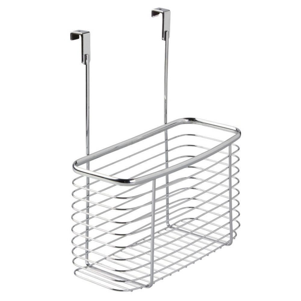 Basket for cabinet door, High, ID CABINET BASKET, 15 x 28 x H 35 cm,Silver in the group Storage / Kitchen storage / Kitchen cabinet organizers / Under sink storage at SmartaSaker.se (41476)