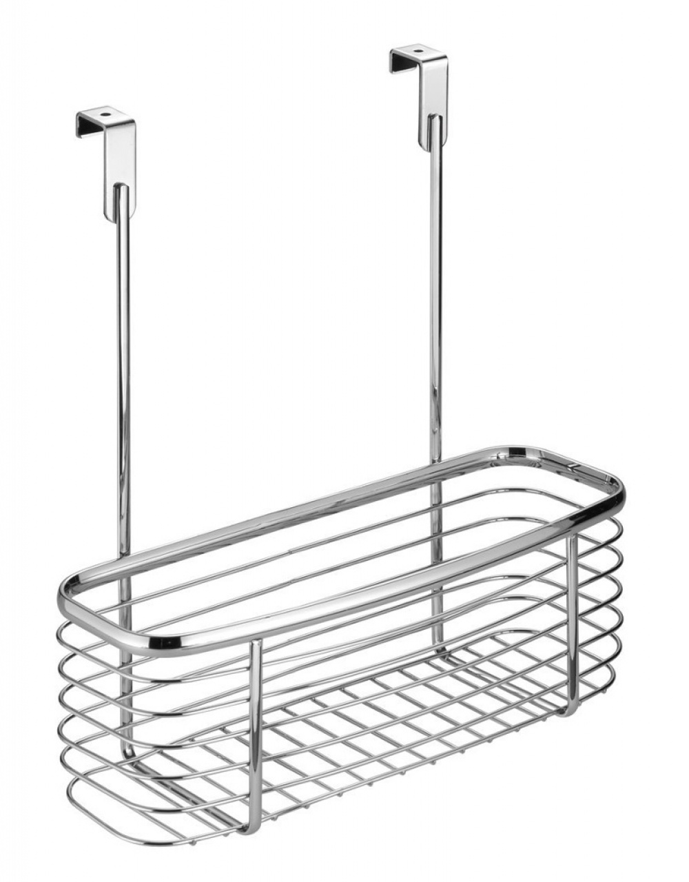 Basket for cabinet door, Low, AXIS, 28 x 13,5 x H30,5 cm, Silver in the group Storage / Kitchen storage / Kitchen cabinet organizers / Under sink storage at SmartaSaker.se (41477)