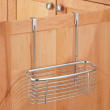 Basket for cabinet door, Low, AXIS, 28 x 13,5 x H30,5 cm, Silver Basket for cabinet door, Low, AXIS, 28 x 13,5 x H30,5 cm, Silver