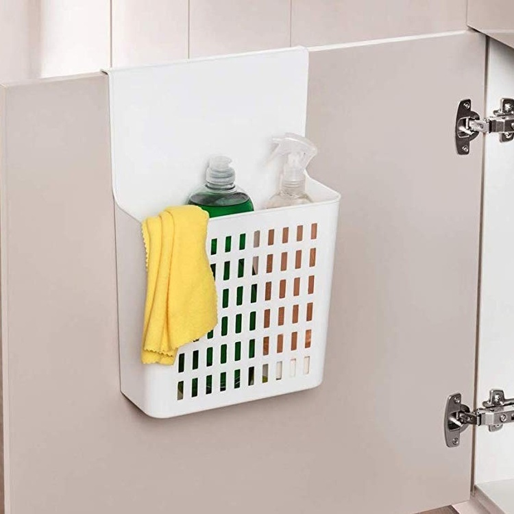 Cabinet Door Basket, TÜR-ORGANIZER, 24 x 12 cm H35,5, White in the group Storage / Kitchen storage / Kitchen cabinet organizers / Under sink storage at SmartaSaker.se (41479)