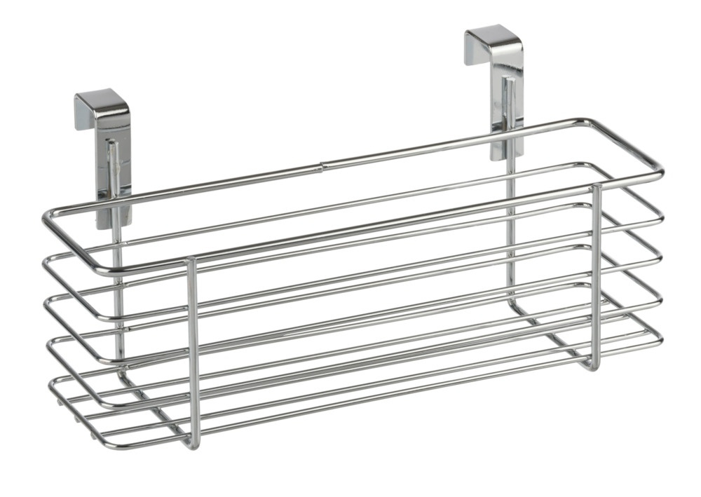 Basket for cabinet door, SLIM EINHÄNGEKORB, 24 x 10 x H 11,5 cm, Silver in the group Storage / Kitchen storage / Kitchen cabinet organizers / Under sink storage at SmartaSaker.se (41482)