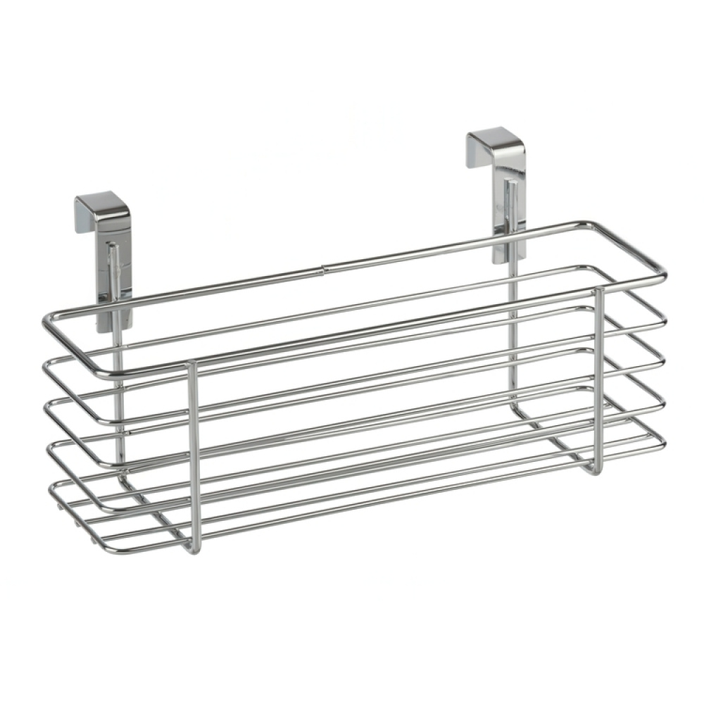 Basket for cabinet door, SLIM EINHÄNGEKORB, 24 x 10 x H 11,5 cm, Silver in the group Storage / Kitchen storage / Kitchen cabinet organizers / Under sink storage at SmartaSaker.se (41482)