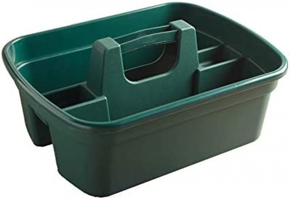 Basket with handle, HOME & GARDEN TIDY, 40 x 30 x H 17 cm, Green in the group Storage / Storage room and garage / Baskets and buckets at SmartaSaker.se (41488)