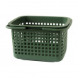 Basket with Lid from Japan, 23 L, CESTINO MEDIUM, 42 × 35 × H 25 cm, Green Basket with Lid from Japan, 23 L, CESTINO MEDIUM, 42 × 35 × H 25 cm, Green