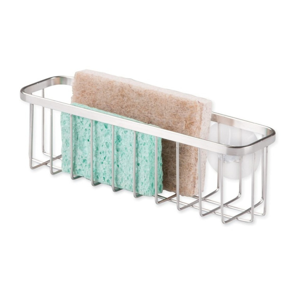 Suction kitchen sink basket, LARGE SINK CENTER, Silver in the group Storage / Kitchen storage / Dish racks and sink accessories at SmartaSaker.se (41493)