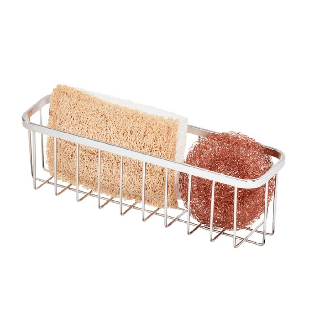 Suction kitchen sink basket, LARGE SINK CENTER, Silver in the group Storage / Kitchen storage / Dish racks and sink accessories at SmartaSaker.se (41493)