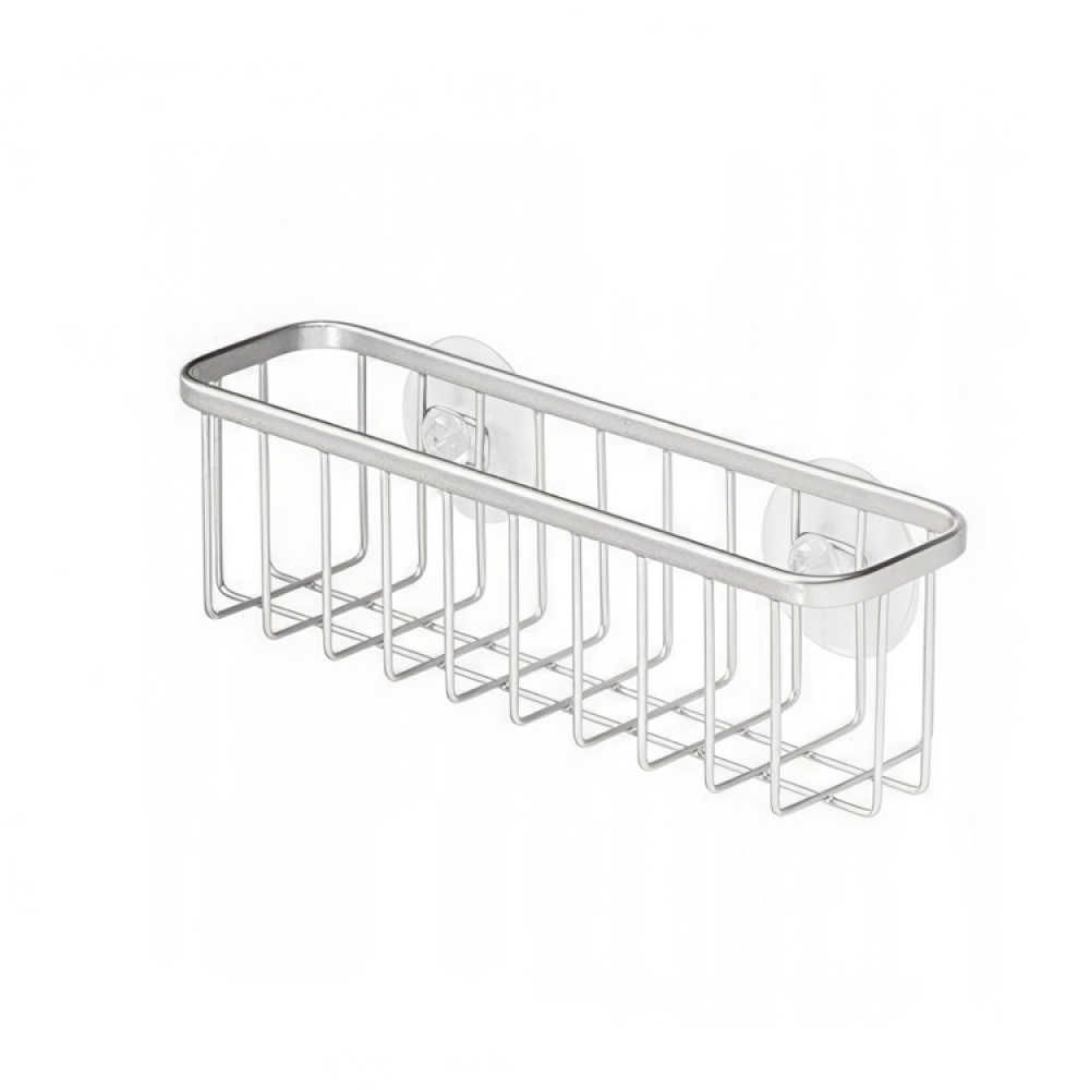 Suction kitchen sink basket, LARGE SINK CENTER, Silver in the group Storage / Kitchen storage / Dish racks and sink accessories at SmartaSaker.se (41493)