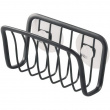 Kitchen sink caddy with suction cups, AXIS SPONGE HOLDER, Black