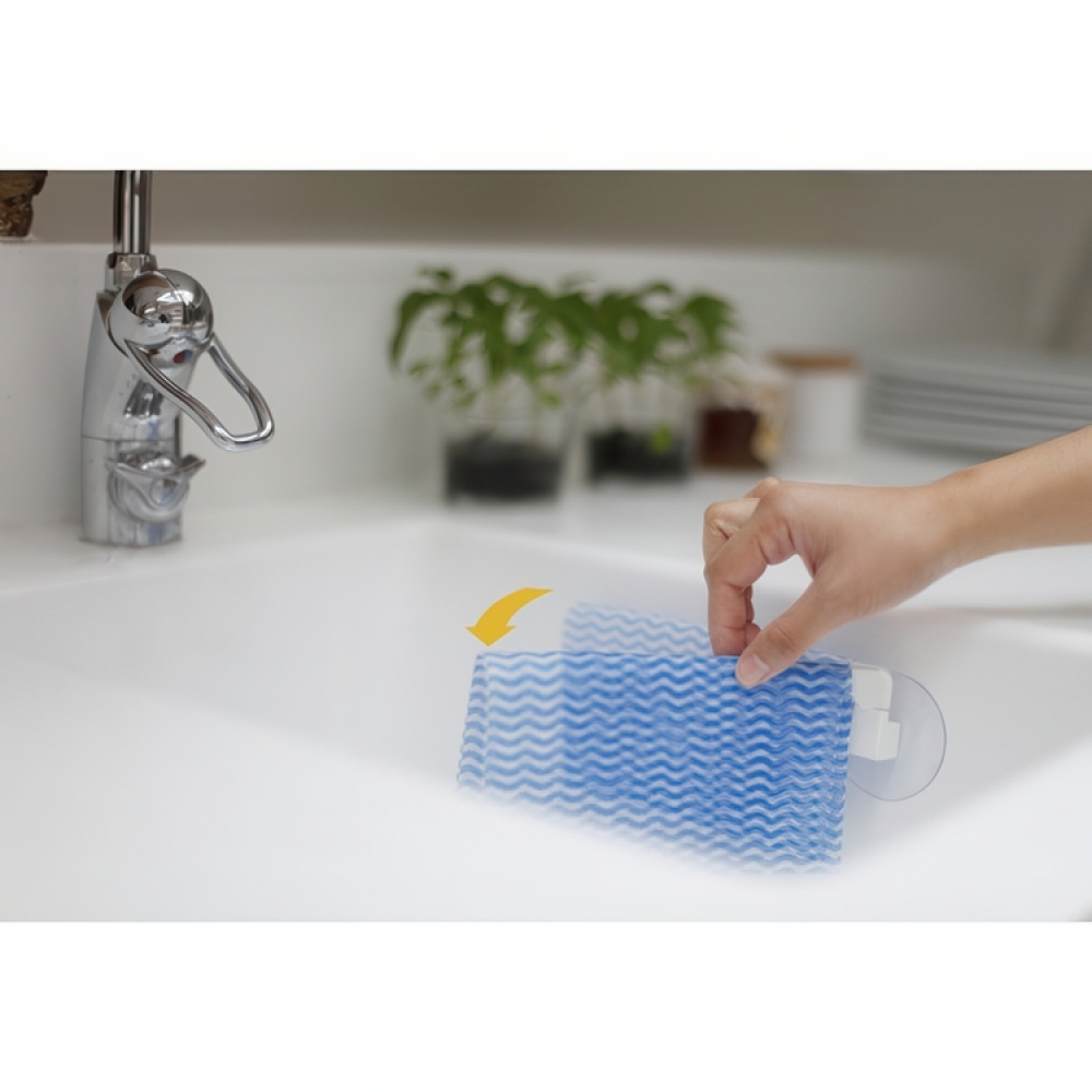 Hook for dishcloth, Suction sup, BOSIGN in the group Storage / Kitchen storage / Dish racks and sink accessories at SmartaSaker.se (41510)