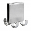 Hook for shower walls, 4 hooks, 8 mm, VIESTE DUO, Stainless steel Hook for shower walls, 4 hooks, 8 mm, VIESTE DUO, Stainless steel