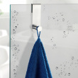 Shower wall hook, 6 - 10 mm, CELANO, Stainless steel Shower wall hook, 6 - 10 mm, CELANO, Stainless steel
