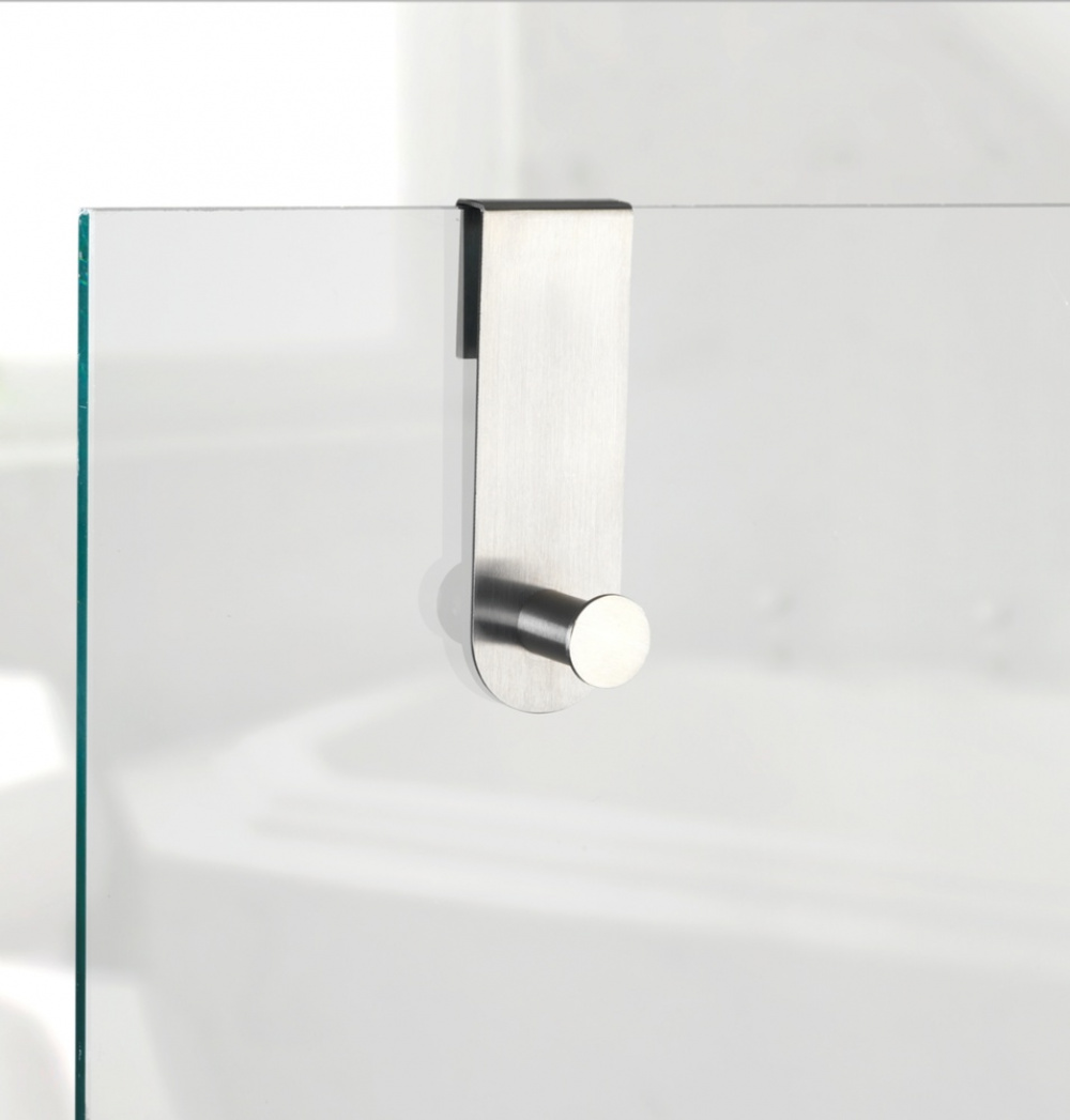 Shower wall hook, 6 - 10 mm, CELANO, Stainless steel in the group Storage / Bathroom storage / Bath and shower caddies at SmartaSaker.se (41512)