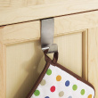 Hook over cabinet door, FORMA, Brushed stainless steel Hook over cabinet door, FORMA, Brushed stainless steel
