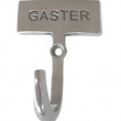 Hook with sign, GÄSTER, Exmez, Sand-cast aluminum Hook with sign, GÄSTER, Exmez, Sand-cast aluminum