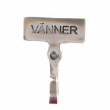 Hook with sign, VÄNNER, Exmez, Sand-cast aluminum Hook with sign, VÄNNER, Exmez, Sand-cast aluminum