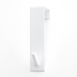 Hook over door hanger, Metal, GANCHO, 3 x H 15 cm, White Hook over door hanger, Metal, GANCHO, 3 x H 15 cm, White