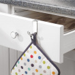 Hook over cabinet door, AXIS, Silver Hook over cabinet door, AXIS, Silver