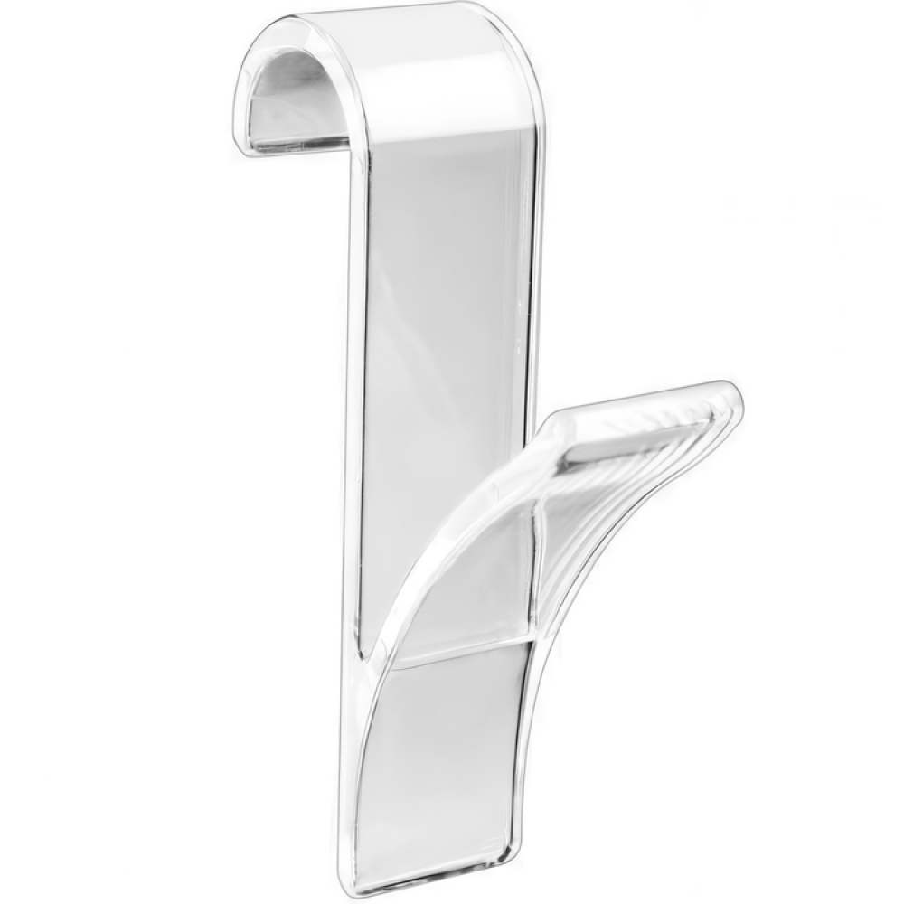 Hooks for Towel radiators, Set of 2, HANDTUCHHEIZKÖRPER, 2,5 x 7 x H 10,5, Clear in the group Storage / Bathroom storage at SmartaSaker.se (41545)