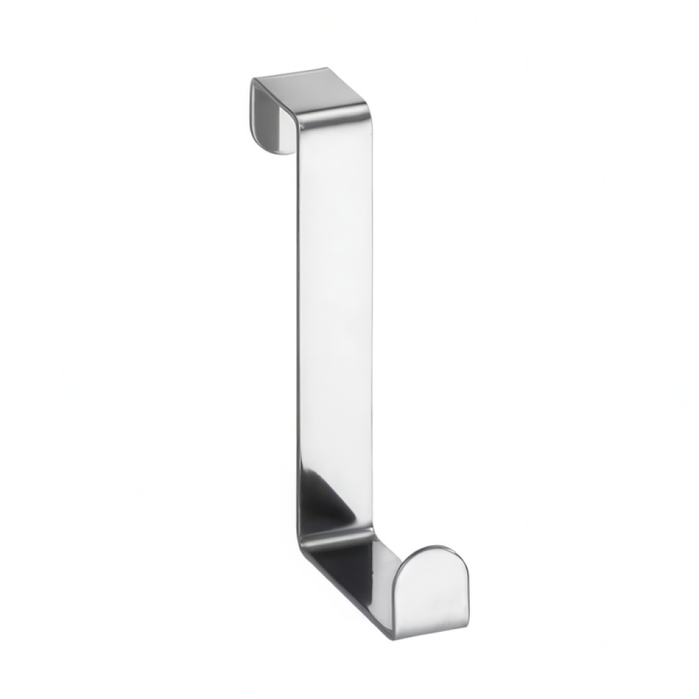 Hooks for cabinet door / door, Set of 6, TüRGARDEROBENHAKEN, Silver in the group Storage / Bedroom storage / Over door hooks at SmartaSaker.se (41549)