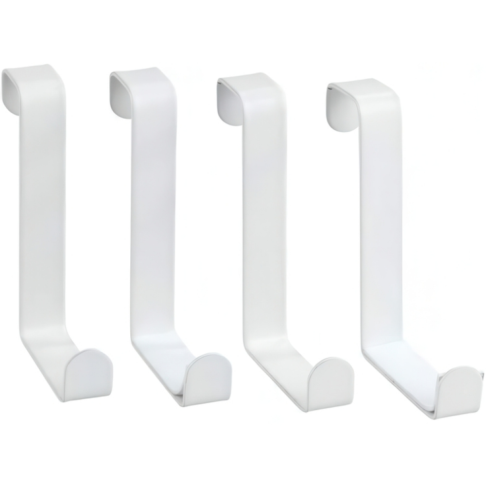Hooks for cabinet door/ drawer / door, Set of 4, UNIVERSAL in the group Storage / Bedroom storage / Over door hooks at SmartaSaker.se (41550)