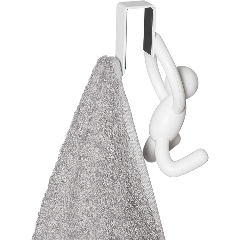 Hooks, over cabinet door, set of 2, BUDDY, Umbra, White in the group Storage / Bedroom storage / Over door hooks at SmartaSaker.se (41561)