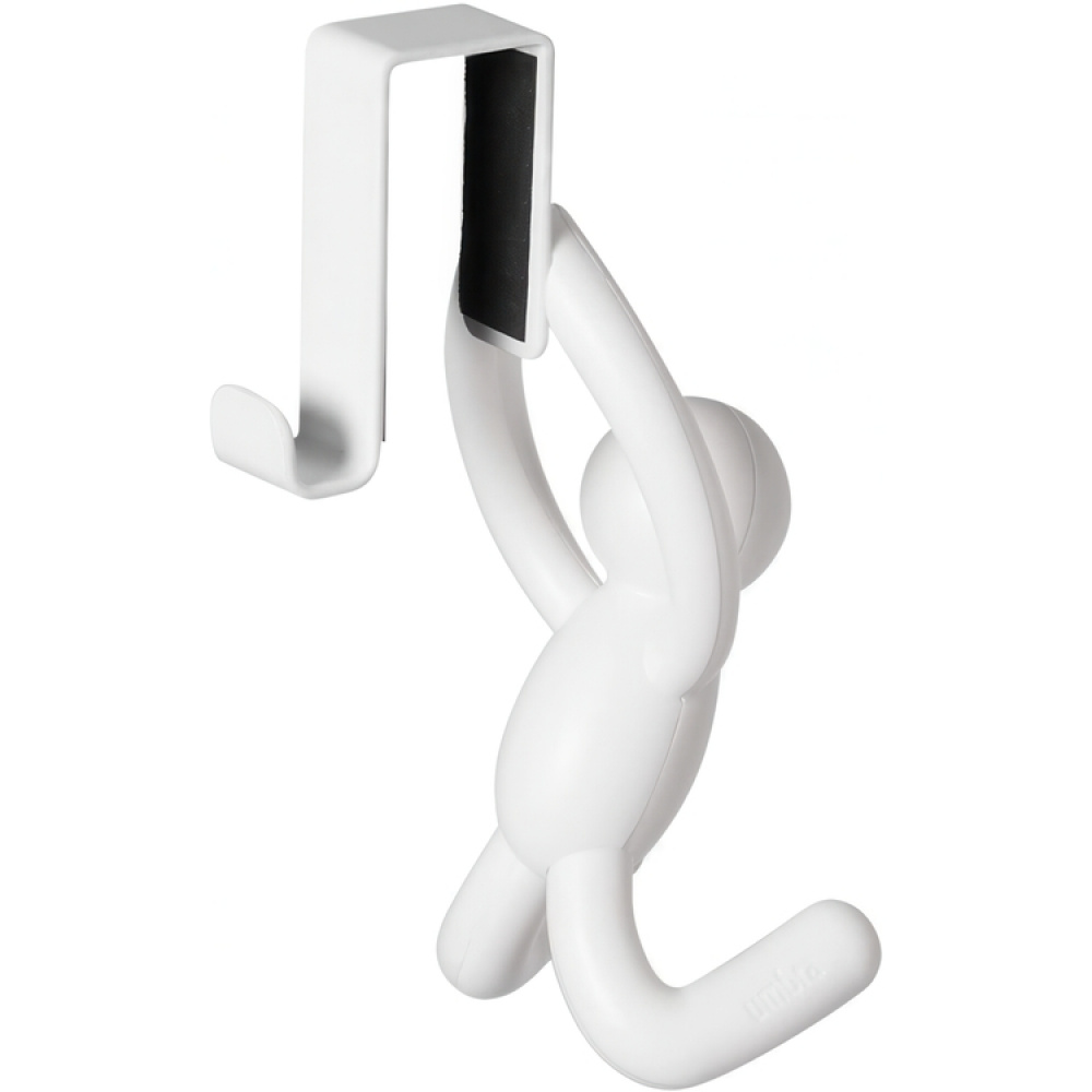 Hooks, over cabinet door, set of 2, BUDDY, Umbra, White in the group Storage / Bedroom storage / Over door hooks at SmartaSaker.se (41561)