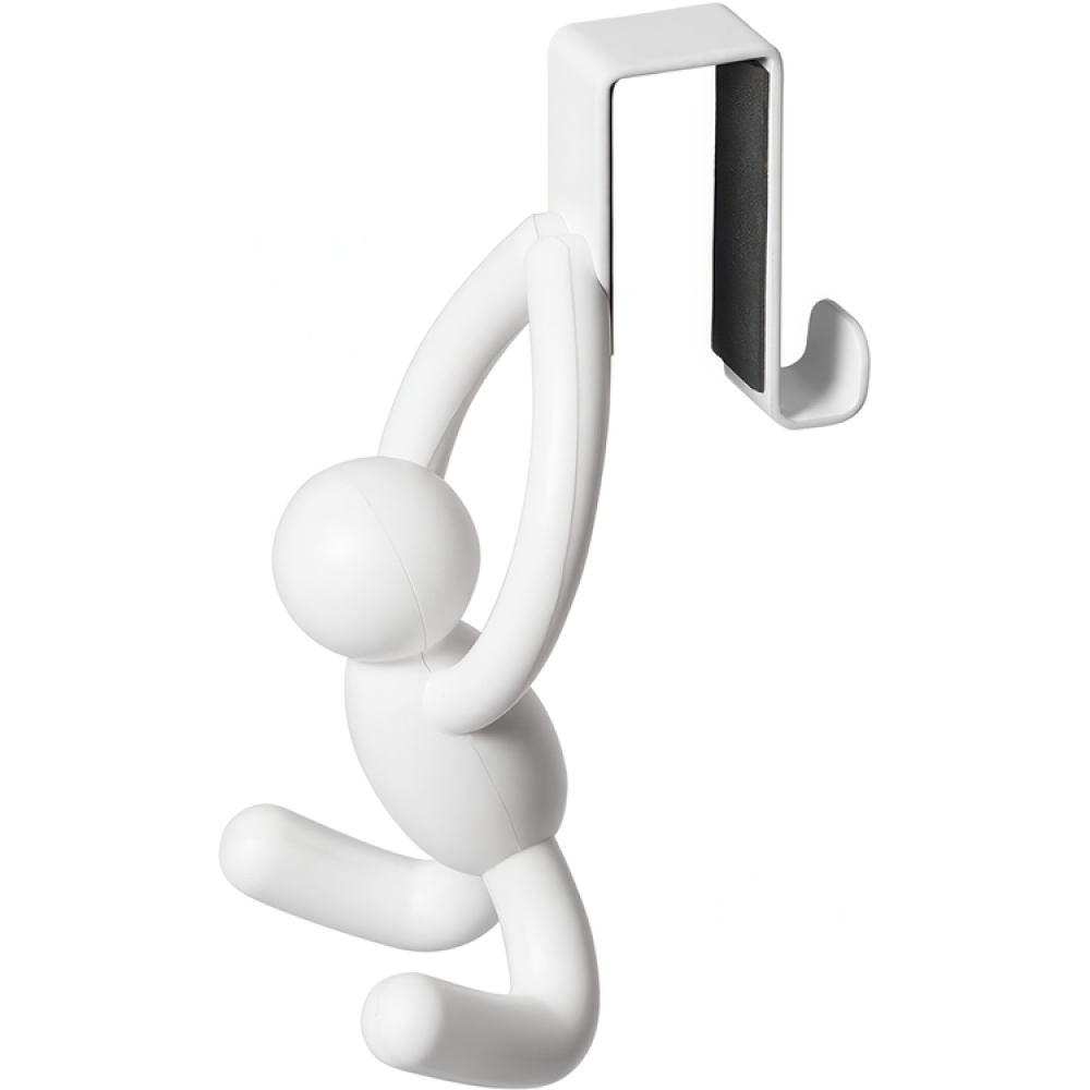 Hooks, over cabinet door, set of 2, BUDDY, Umbra, White in the group Storage / Bedroom storage / Over door hooks at SmartaSaker.se (41561)