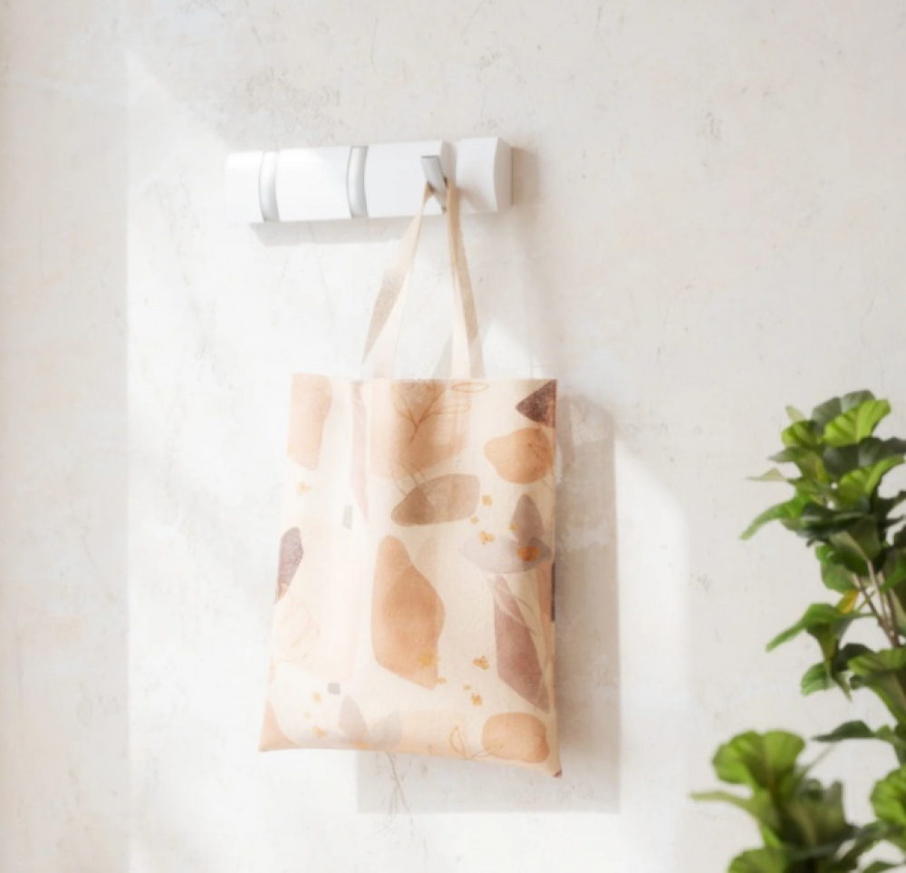 Hook Rack, UMBRA FLIP 3 HOOK, White / Nickel in the group Storage / Hallway storage / Hooks and hangers at SmartaSaker.se (41562)