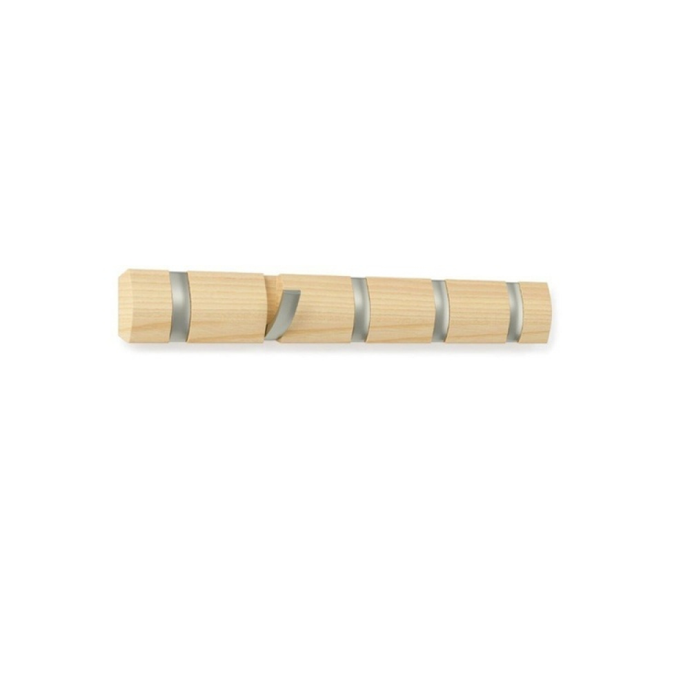 Hook Rack, UMBRA FLIP 5 HOOK, 51 x H 6,5 cm in the group Storage / Hallway storage / Hooks and hangers at SmartaSaker.se (41565)