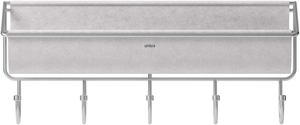 Hooks and storage, UMBRA HAMMOCK ORGANIZER, 41,5 x H 18 cm, Light Grey in the group Storage / Hallway storage / Hooks and hangers at SmartaSaker.se (41567)