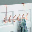 Hanger over the door - 6 hooks, CLASSICO, iDesign, Copper Hanger over the door - 6 hooks, CLASSICO, iDesign, Copper