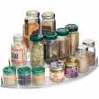 Spice Rack for corners, 3-Tiered, STADIUM, 35,5 x x 25,5 x H 10 cm, Transparent Spice Rack for corners, 3-Tiered, STADIUM, 35,5 x x 25,5 x H 10 cm, Transparent