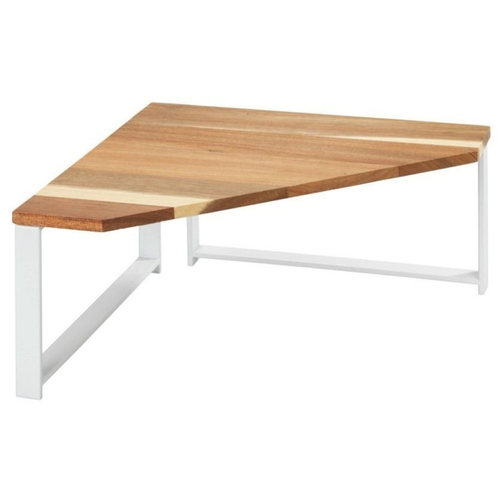 Shelf for spices, ACACIA SMALL CORNER SHELF, 30 x 30 x H 15 cm, White / Brown in the group Storage / Kitchen storage / Kitchen cabinet organizers / Spice racks at SmartaSaker.se (41595)