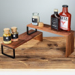 Shelf, 2 parts, ACACIA VALI SHELF, Brown / Black Shelf, 2 parts, ACACIA VALI SHELF, Brown / Black