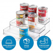 Spice Rack, 3-Tiered, COMPACT STADIUM, 26 x 23,5 x H 10 cm, Transparent Spice Rack, 3-Tiered, COMPACT STADIUM, 26 x 23,5 x H 10 cm, Transparent