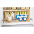 Spice Rack, Expandable, 3-Tiered, ID CABINET ORGANIZER, 42,5 to 66,5 cm, Transparent Spice Rack, Expandable, 3-Tiered, ID CABINET ORGANIZER, 42,5 to 66,5 cm, Transparent