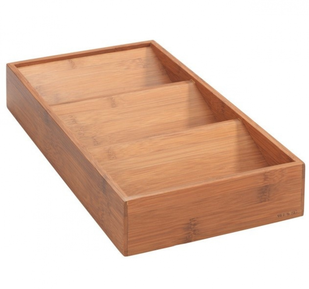 Drawer Insert, BAMBOO SPICE RACK, 20 x 38 x H 6 cm, Brown in the group Storage / Kitchen storage / Kitchen cabinet organizers / Spice racks at SmartaSaker.se (41607)