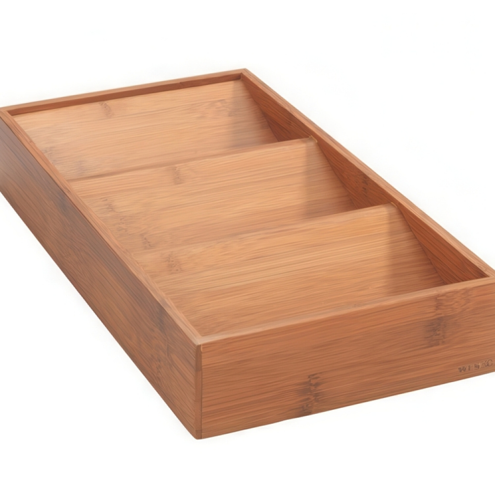 Drawer Insert, BAMBOO SPICE RACK, 20 x 38 x H 6 cm, Brown in the group Storage / Kitchen storage / Kitchen cabinet organizers / Spice racks at SmartaSaker.se (41607)