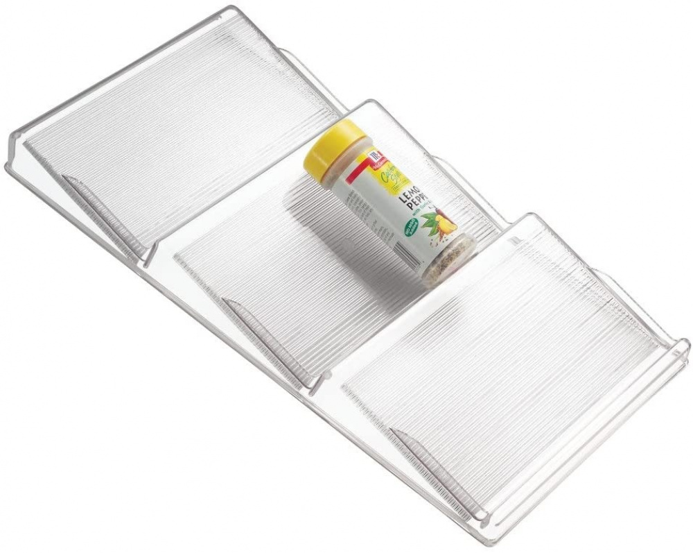 Drawer Insert, IN-DRAWER SPICE RACK, 21,6 x 42 x H 4 cm, Transparent in the group Storage / Kitchen storage / Kitchen cabinet organizers / Spice racks at SmartaSaker.se (41608)