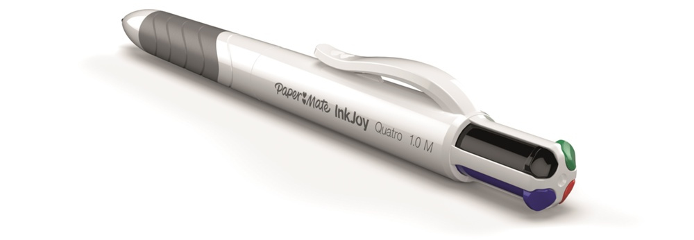 Ballpoint pen, 4 in 1, PAPER MATE SMOOTH INK JOY, White in the group Storage / Office supplies at SmartaSaker.se (41615)