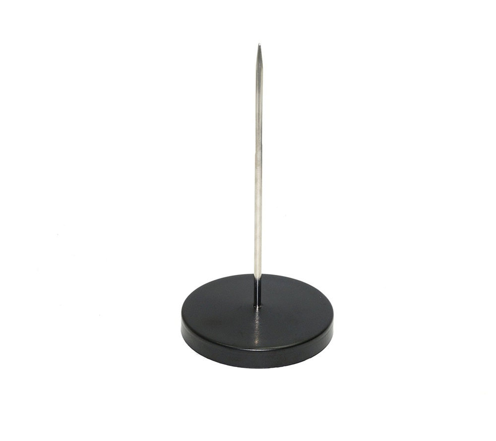 Memo holder / Receipt spike, CLASSIC, Ø 7 x H 5 cm, Black in the group Storage / Office supplies at SmartaSaker.se (41625)