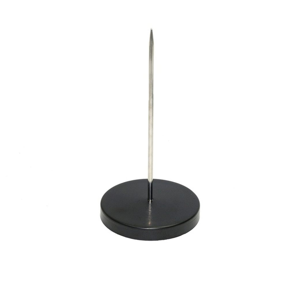 Memo holder / Receipt spike, CLASSIC, Ø 7 x H 5 cm, Black in the group Storage / Office supplies at SmartaSaker.se (41625)