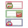 Kitchen Labels, 12 psc, JAM JARS, 76 x 35 mm Kitchen Labels, 12 psc, JAM JARS, 76 x 35 mm