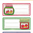 Kitchen Labels, 12 psc, JAM JARS, 76 x 35 mm Kitchen Labels, 12 psc, JAM JARS, 76 x 35 mm