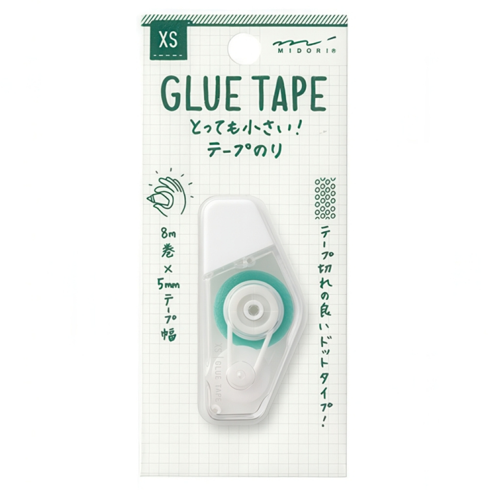 Glue Tape, MIDORI XS, 5mm x 8m, White in the group Storage / Office supplies at SmartaSaker.se (41642)